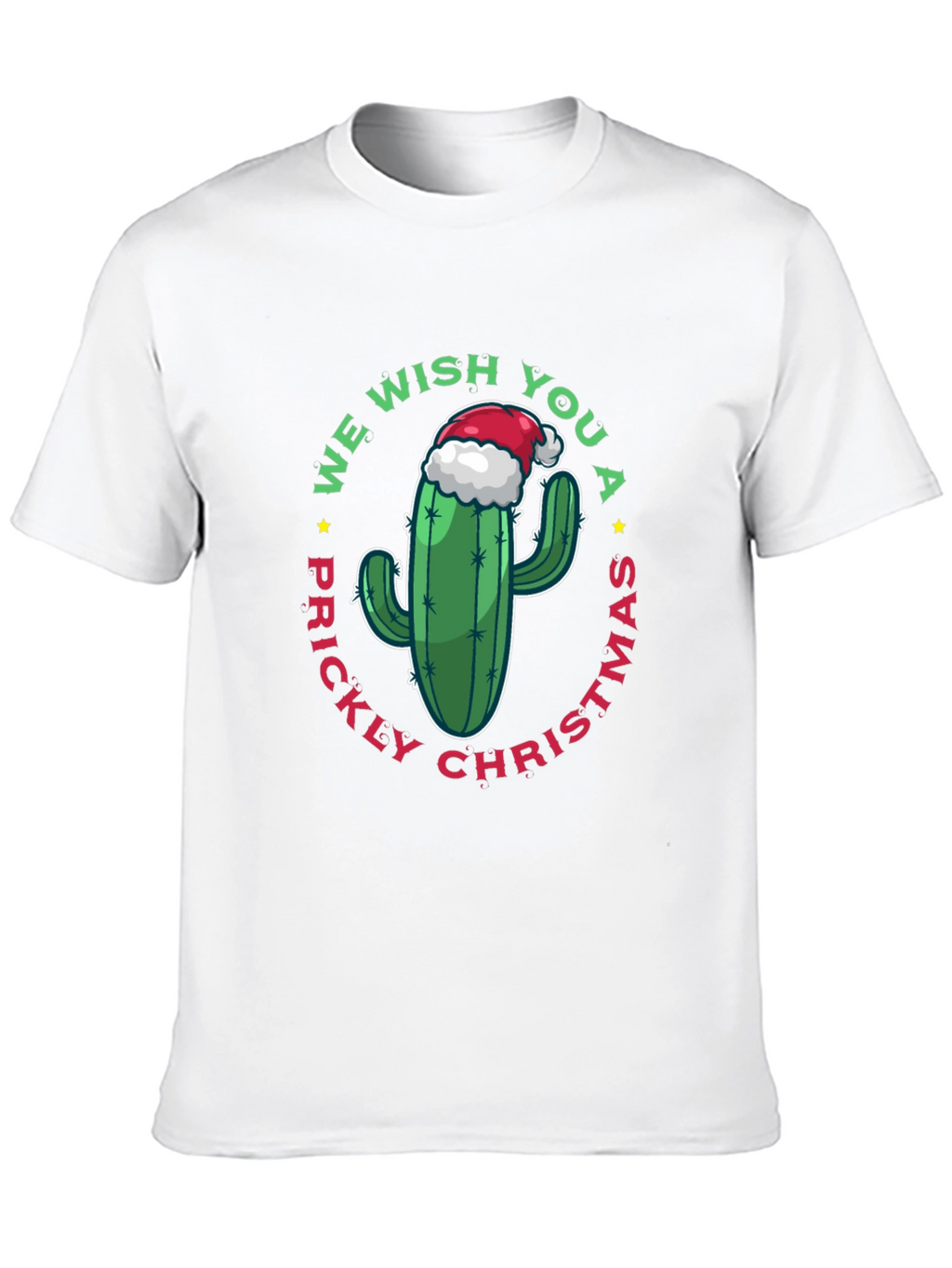 Prickly Christmas Cactus Graphic Tee