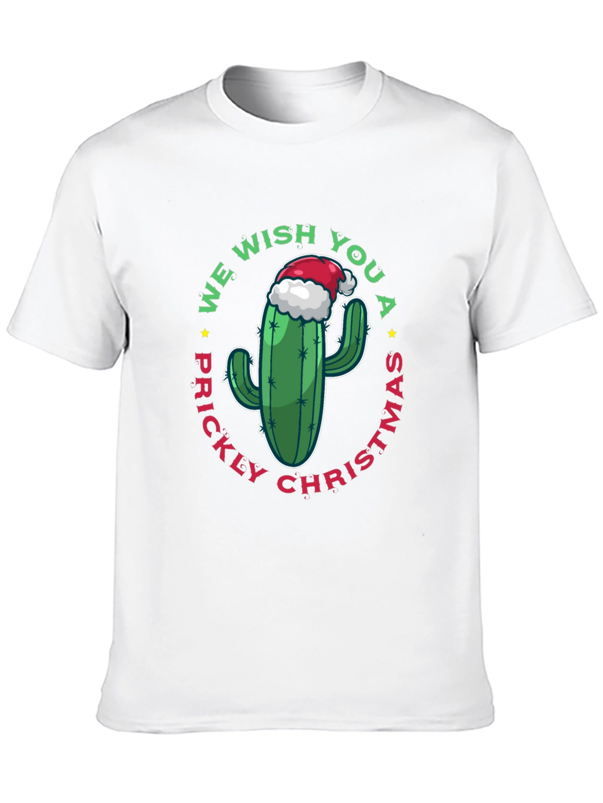 Prickly Christmas Cactus Graphic Tee