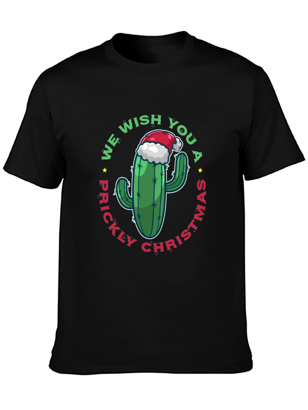 Prickly Christmas Cactus Graphic Tee