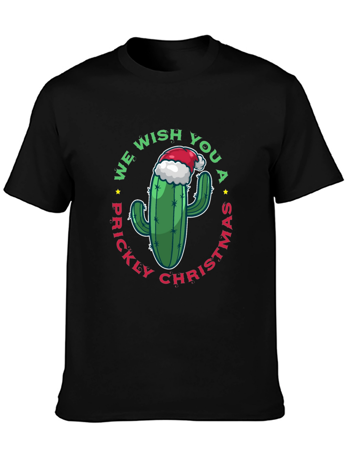 Prickly Christmas Cactus Graphic Tee