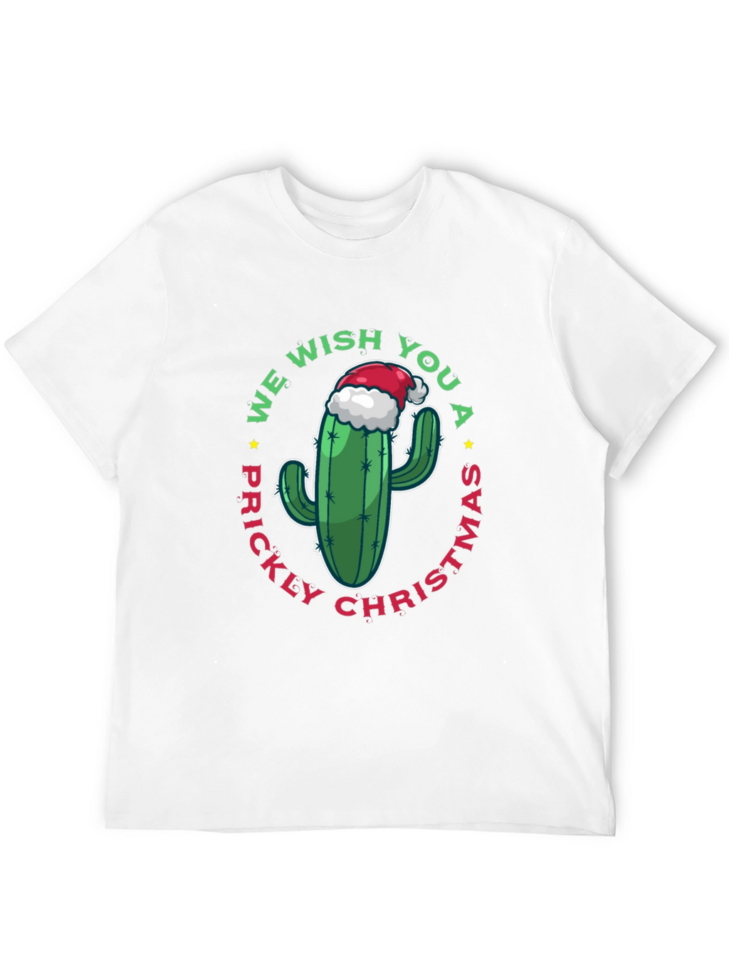 Prickly Christmas Cactus Graphic Tee
