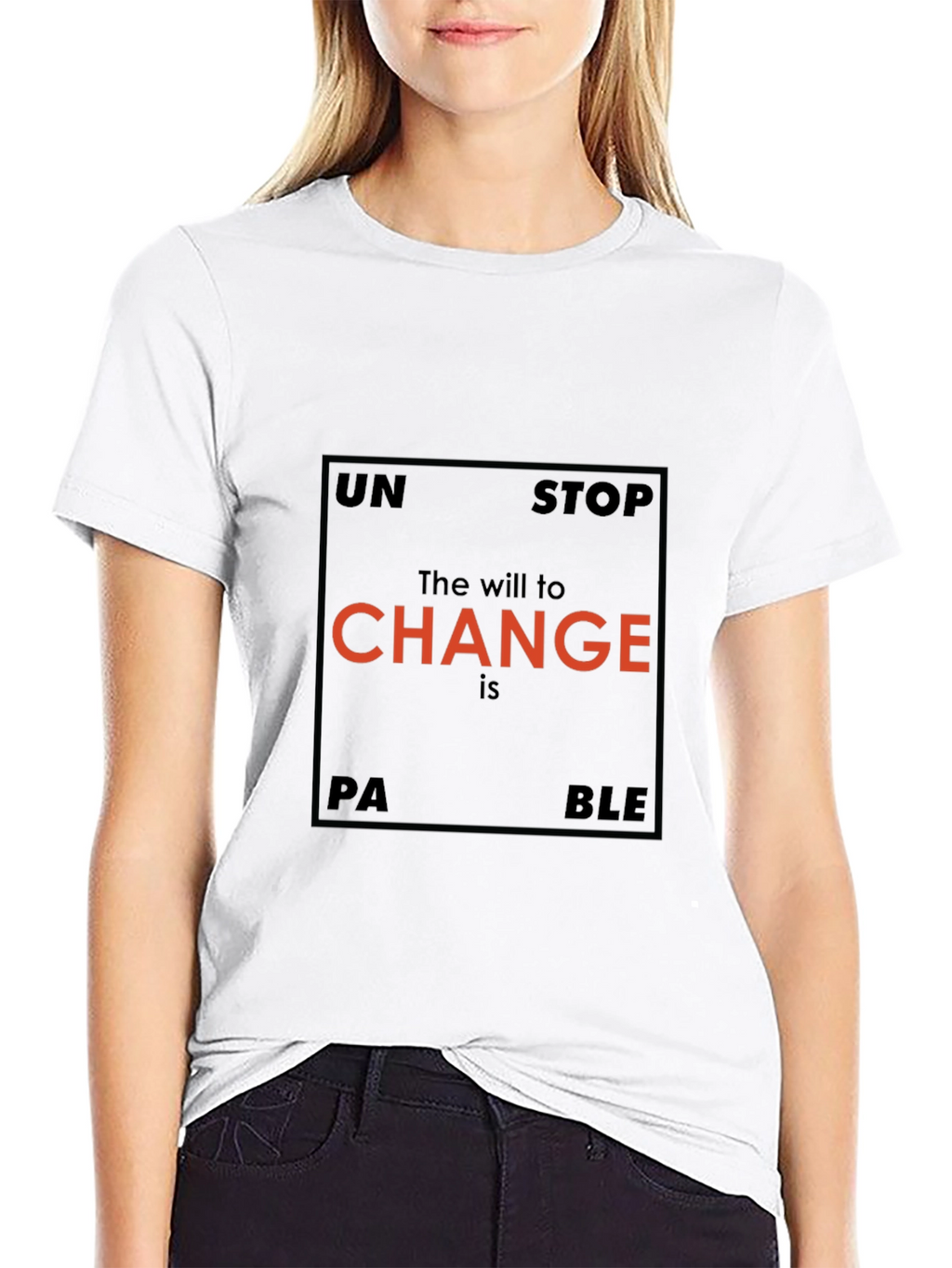 Unstoppable Change Graphic T-Shirt