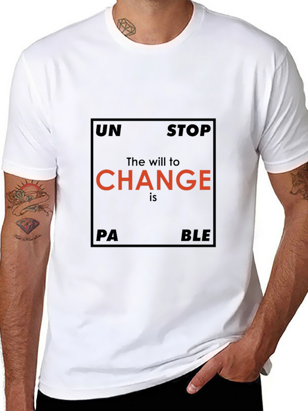 Unstoppable Change Graphic T-Shirt