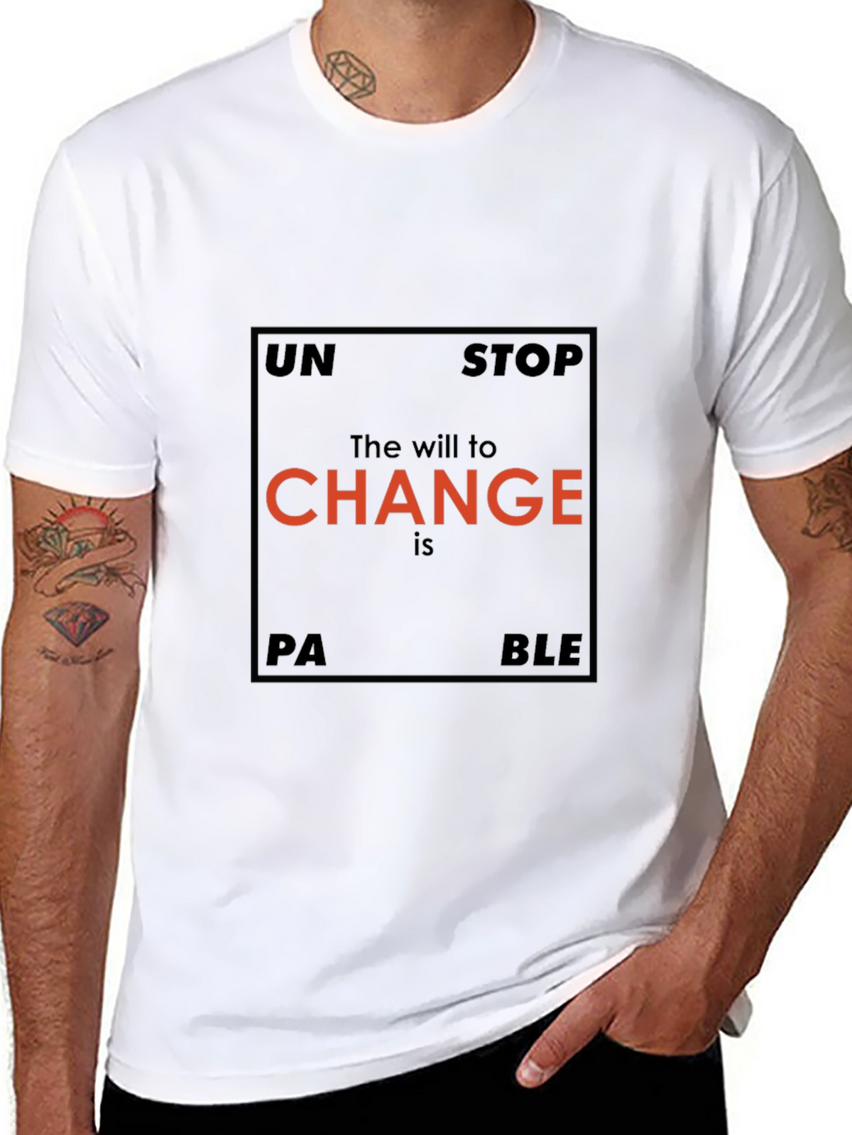 Unstoppable Change Graphic T-Shirt