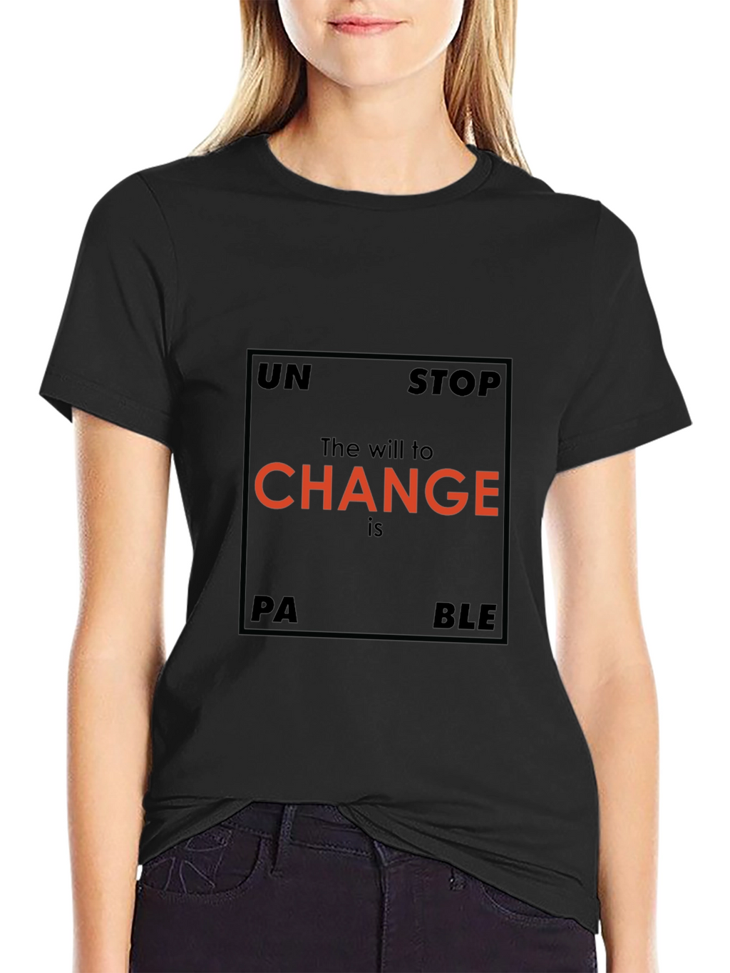 Unstoppable Change Graphic T-Shirt