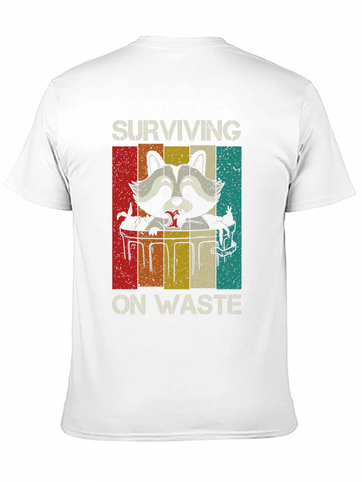 Surviving on Waste Raccoon Graphic Tee