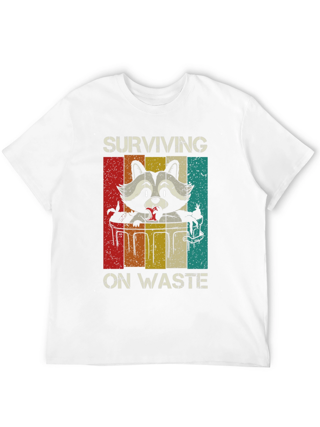 Surviving on Waste Raccoon Graphic Tee