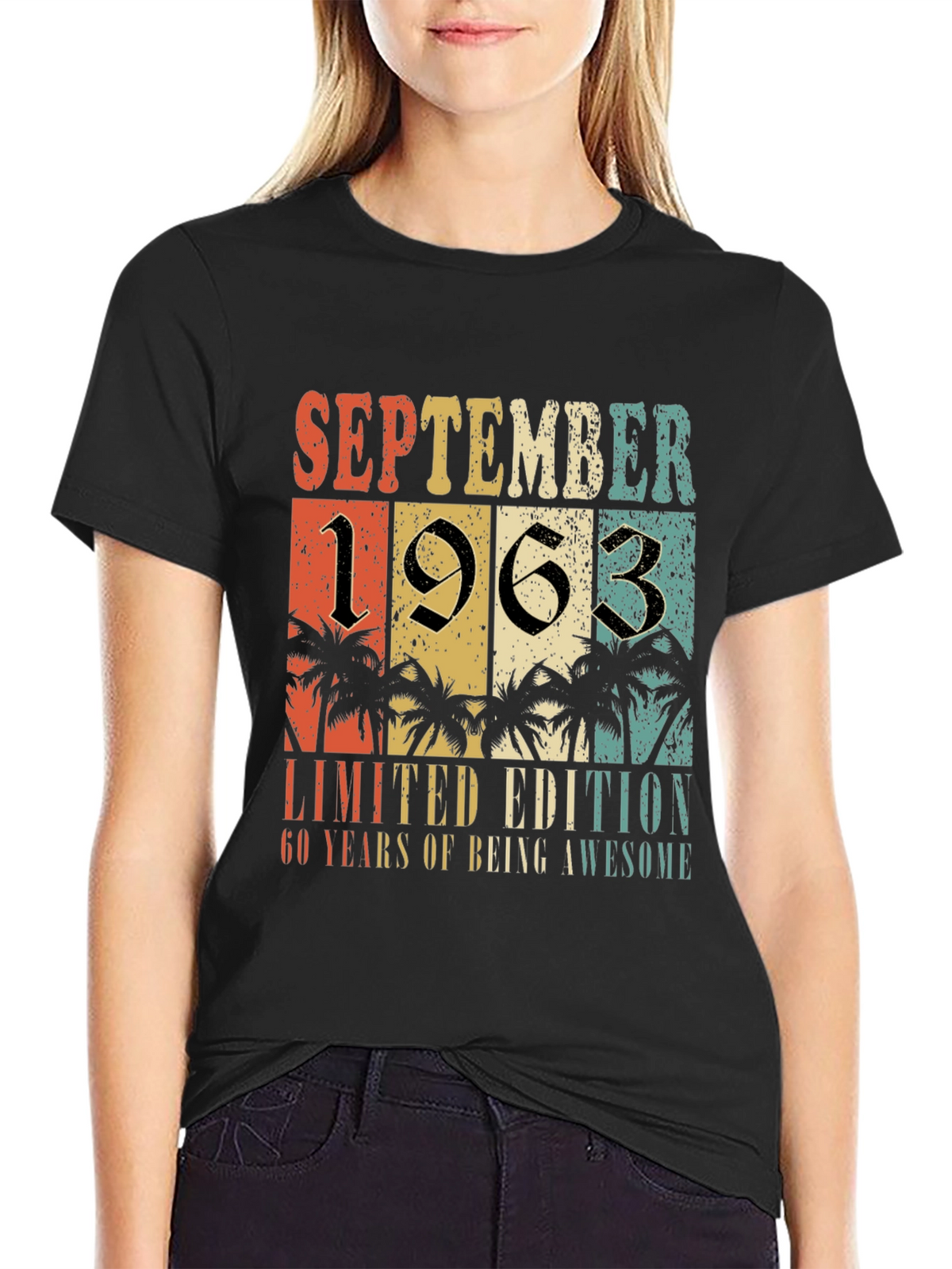 September 1963 Limited Edition 60th Birthday T-Shirt