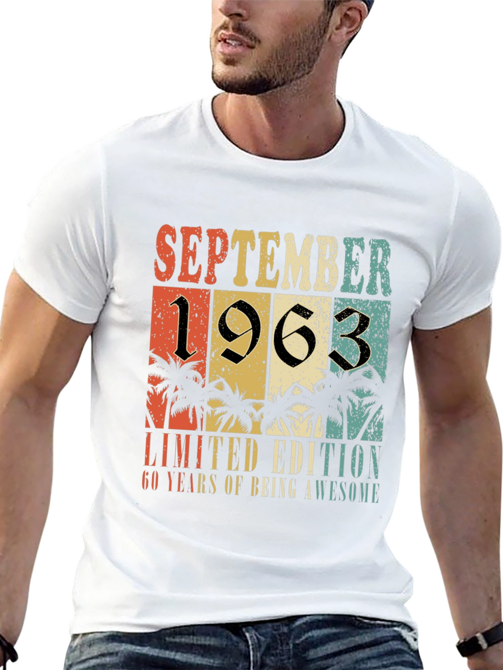 September 1963 Limited Edition 60th Birthday T-Shirt