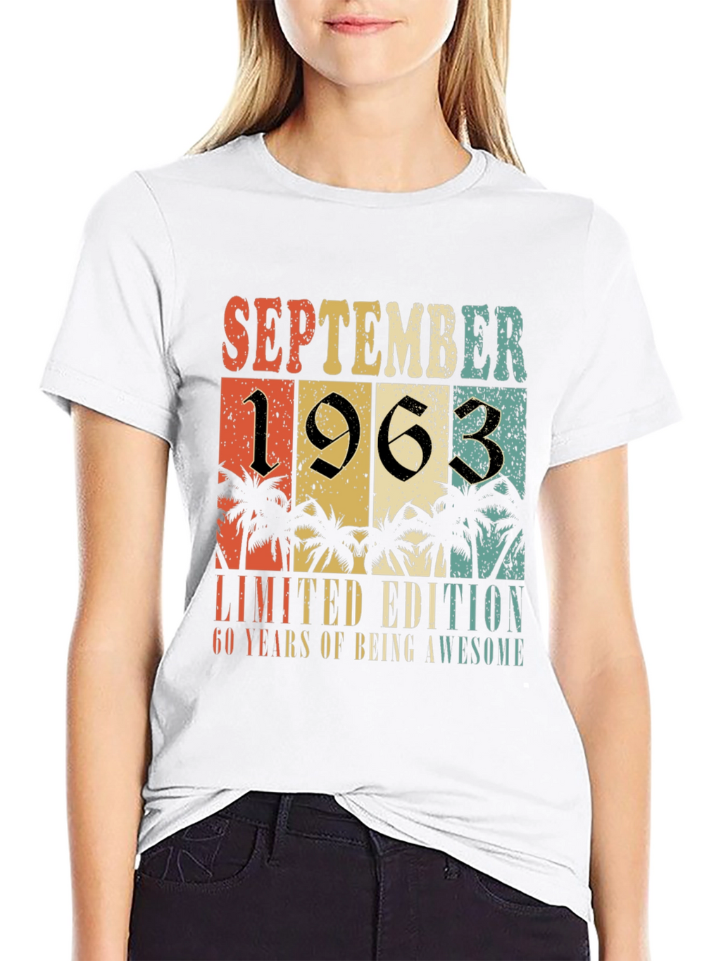 September 1963 Limited Edition 60th Birthday T-Shirt