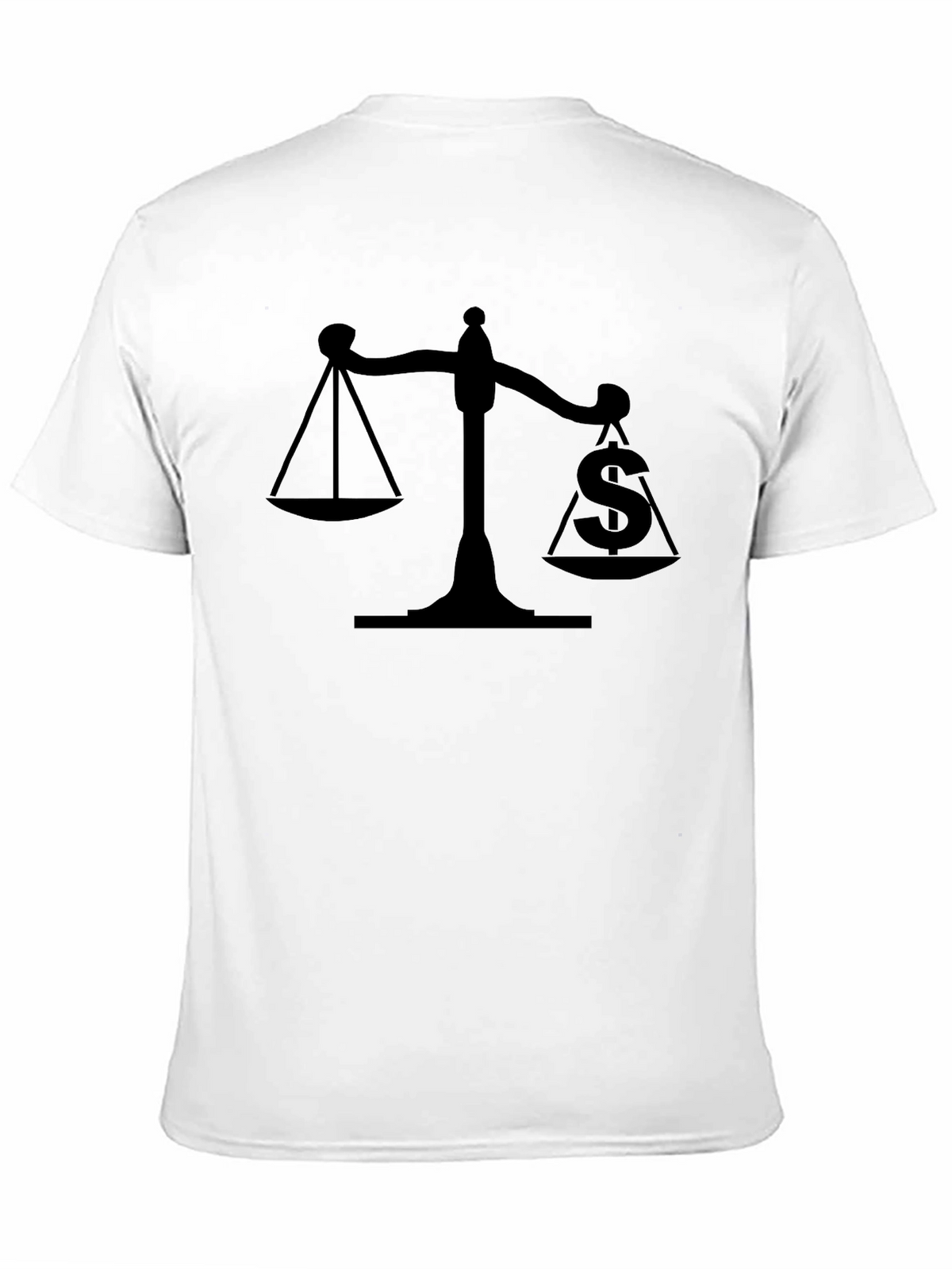 Balance of Power Black Graphic Tee