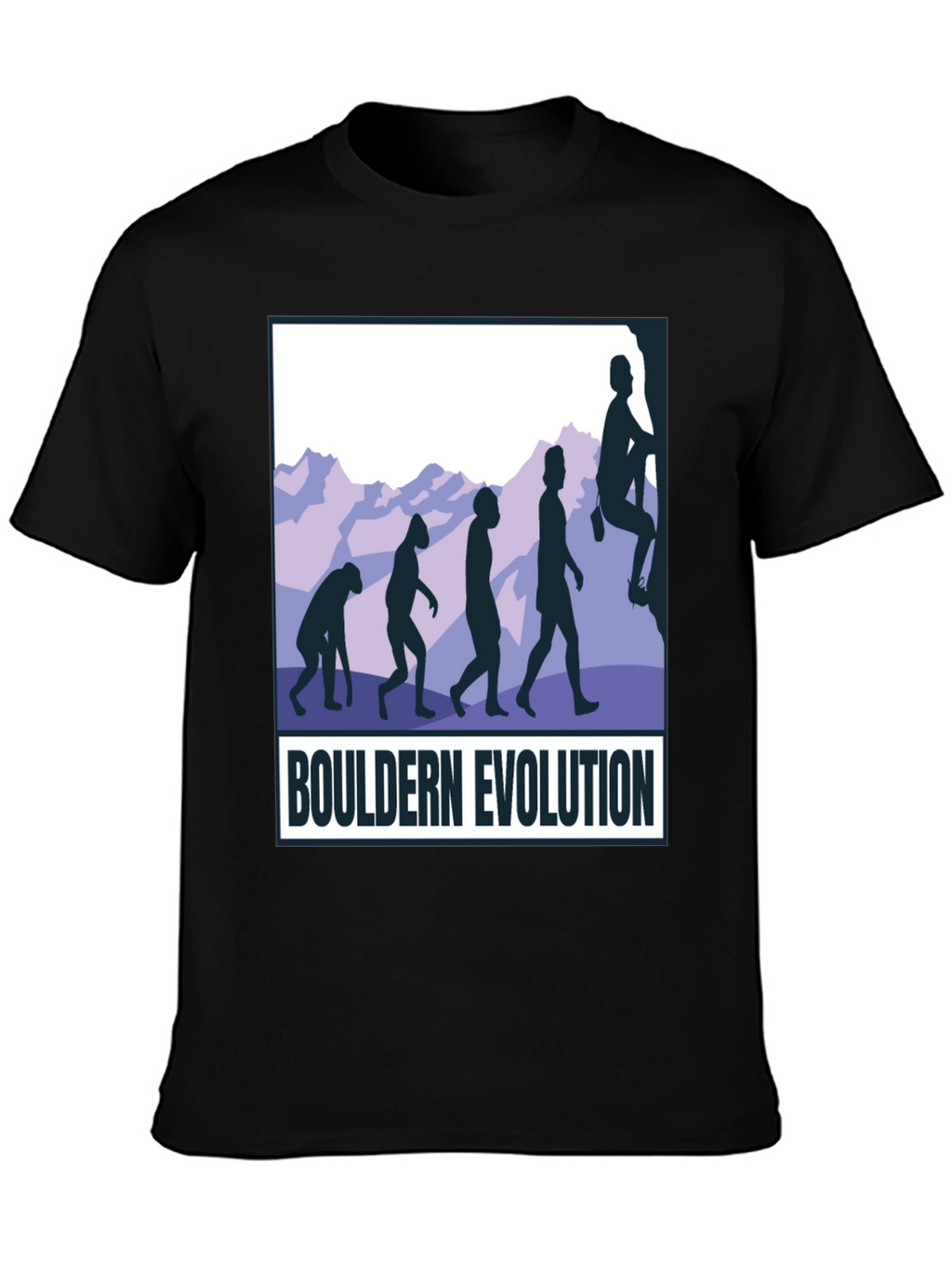 Bouldern Evolution Graphic Tee