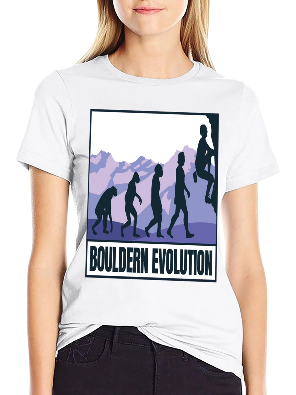 Bouldern Evolution Graphic Tee