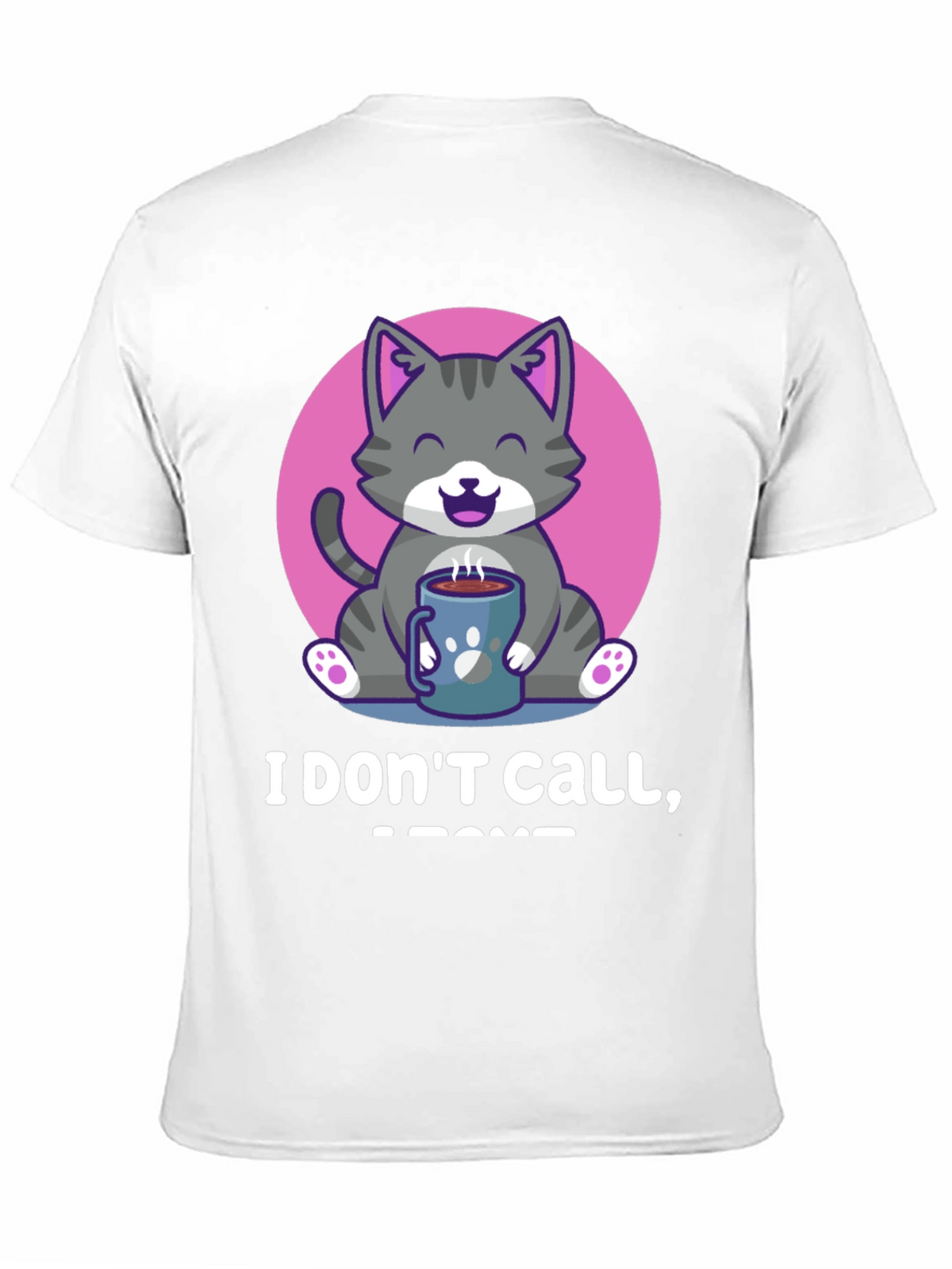 Cute Cat Coffee T-Shirt