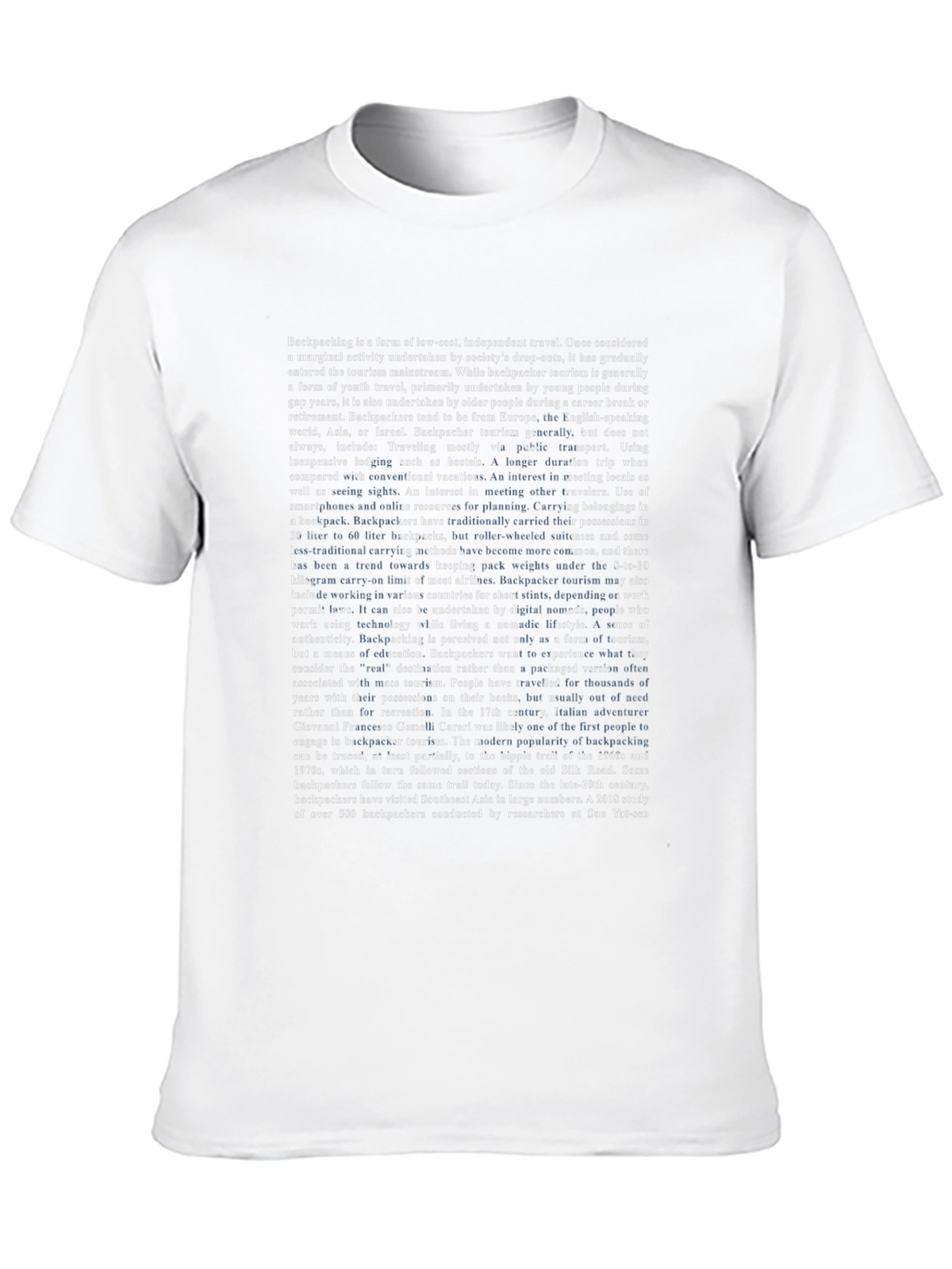 Backpacker Travel Tee: Explore the World