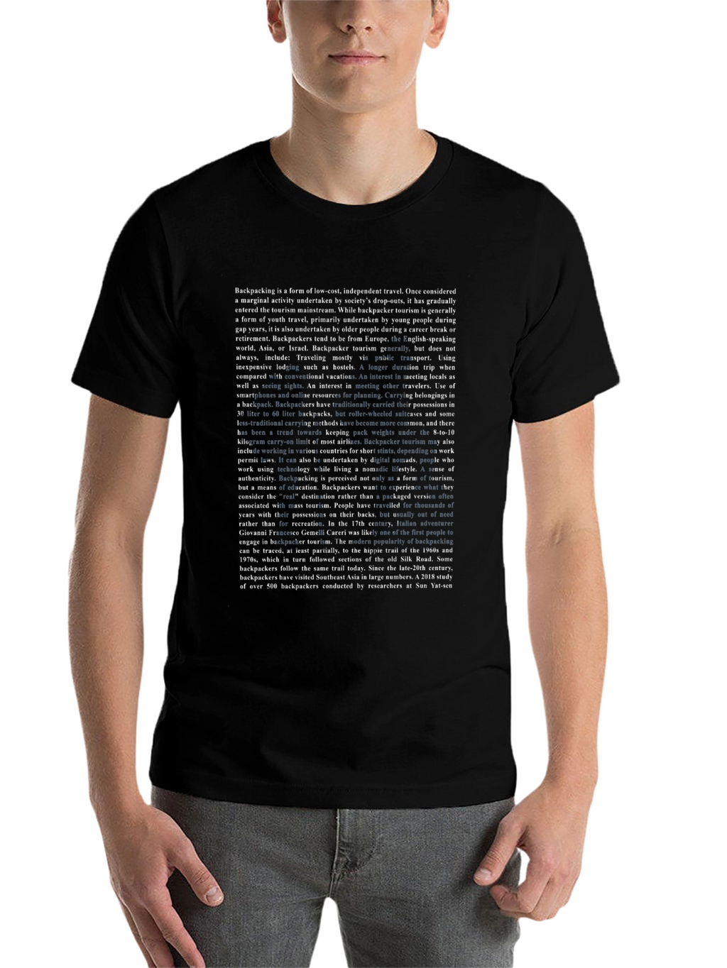 Backpacker Travel Tee: Explore the World