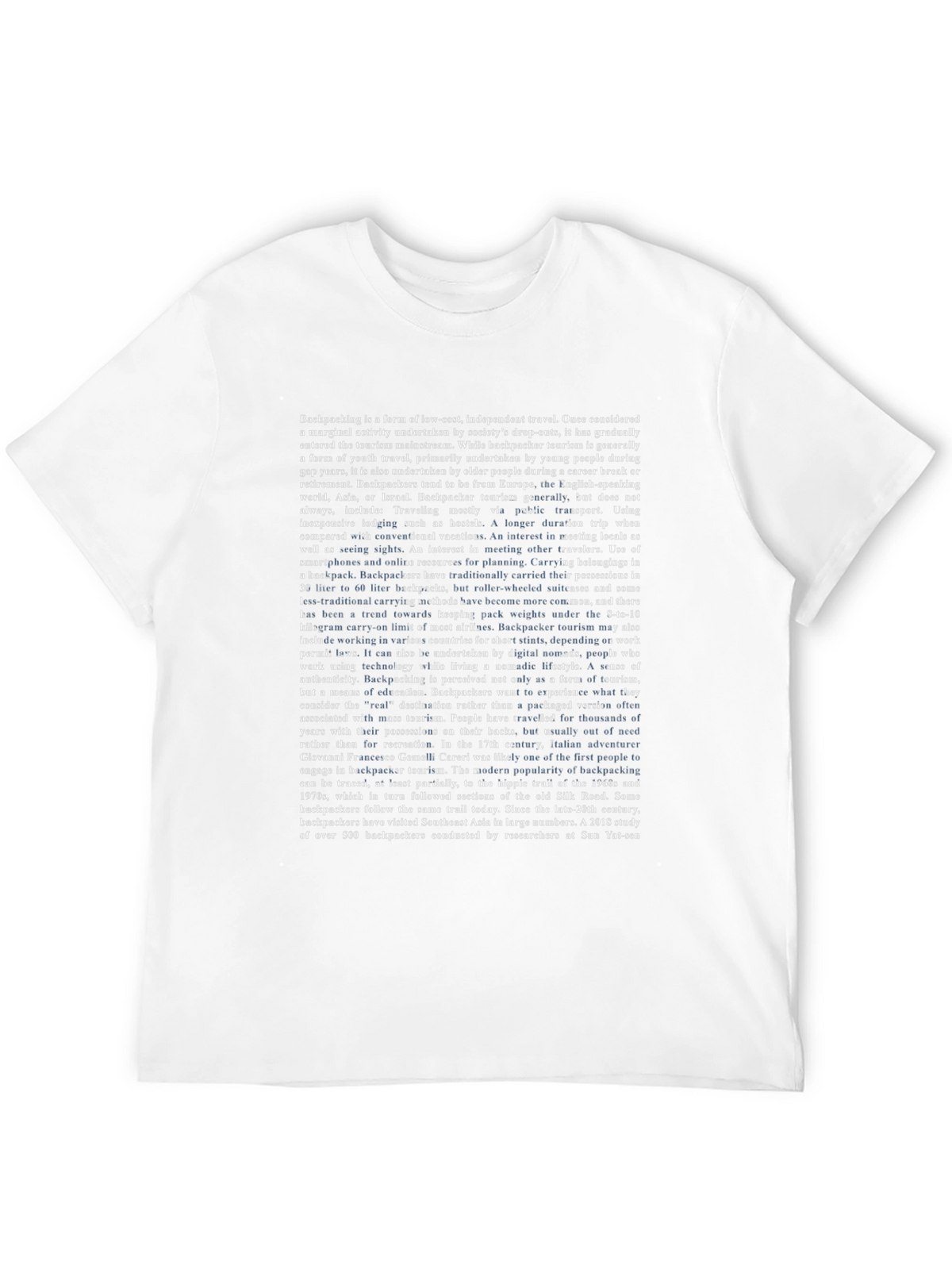 Backpacker Travel Tee: Explore the World