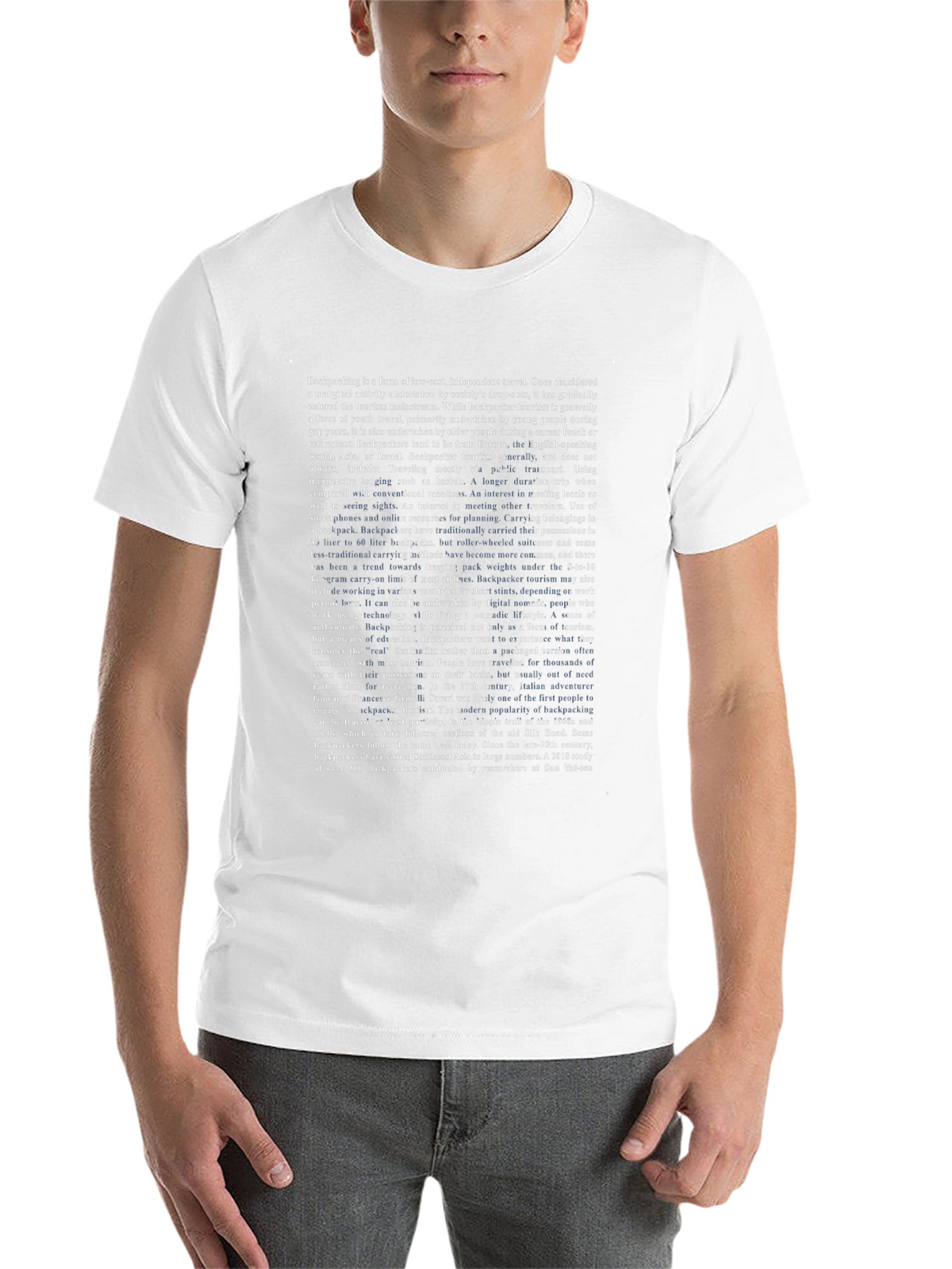 Backpacker Travel Tee: Explore the World