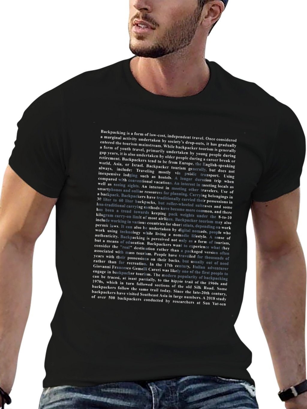 Backpacker Travel Tee: Explore the World