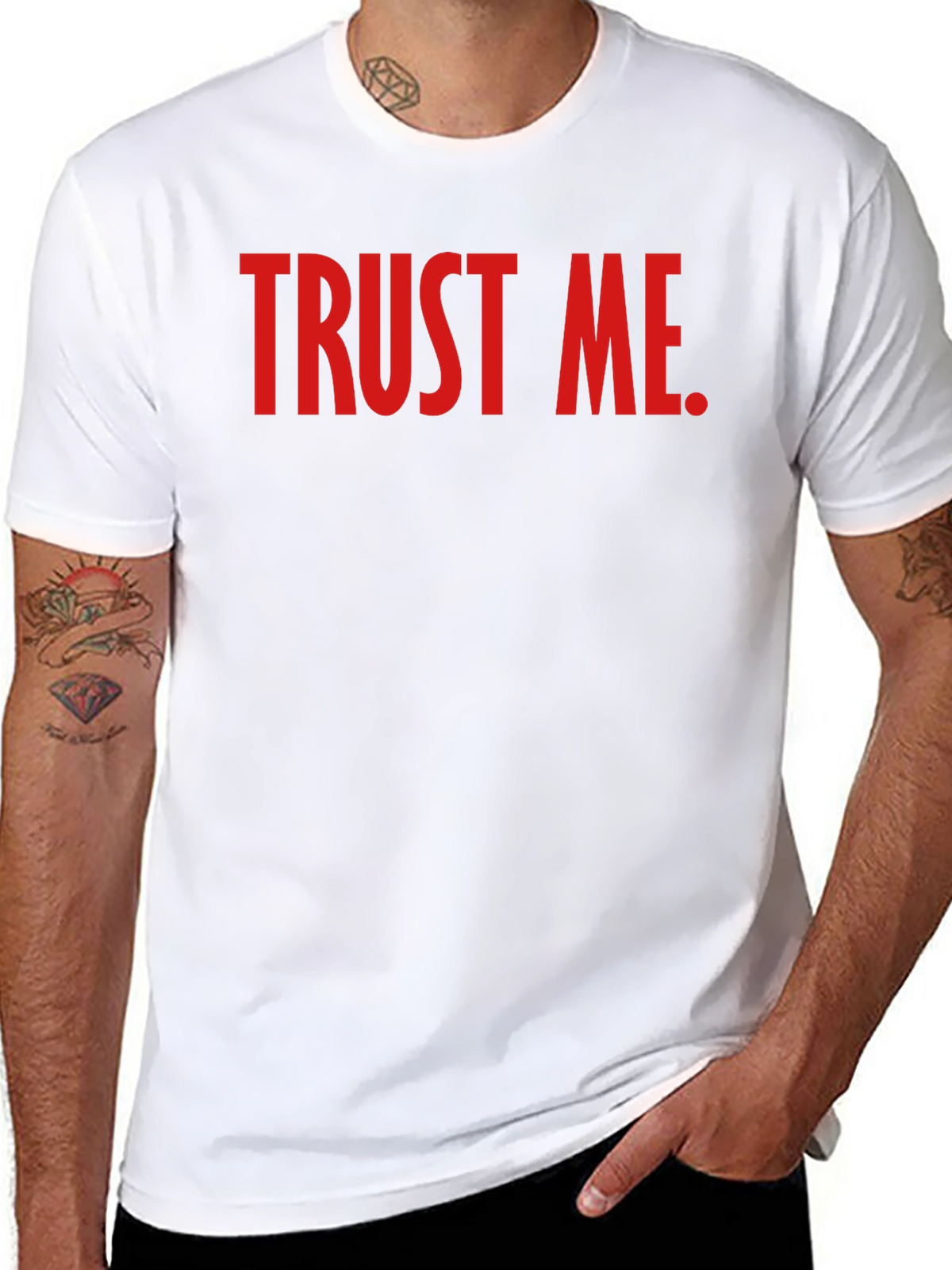 Trust Me Graphic Tee - Bold Statement T-Shirt