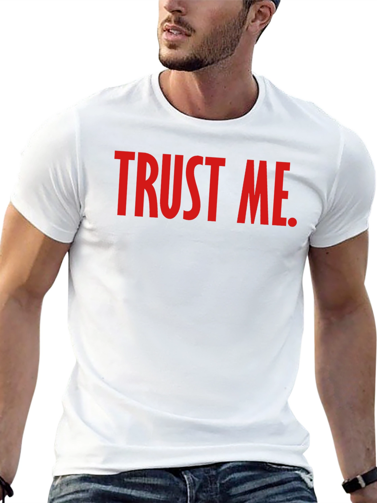 Trust Me Graphic Tee - Bold Statement T-Shirt