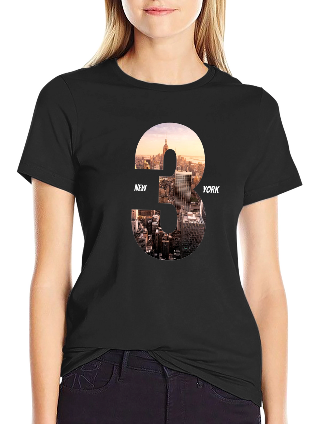 New York Cityscape Graphic Tee