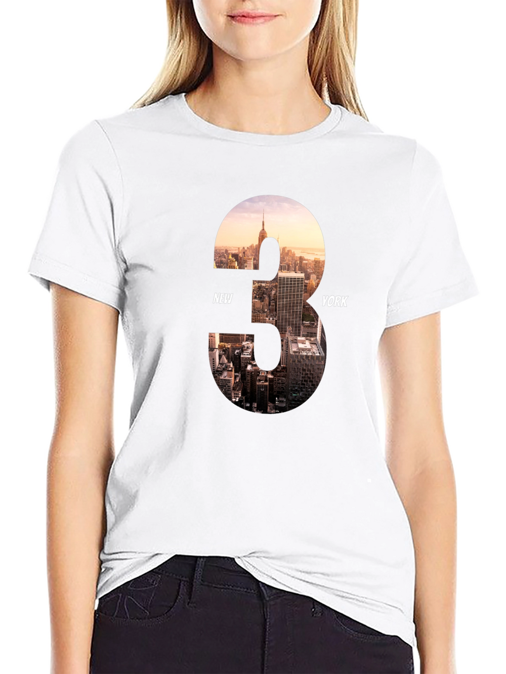 New York Cityscape Graphic Tee