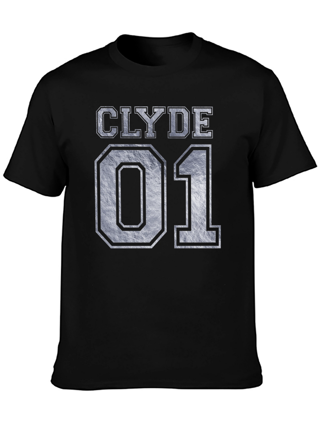 Clyde 01 Graphic Tee - Black Cotton Blend