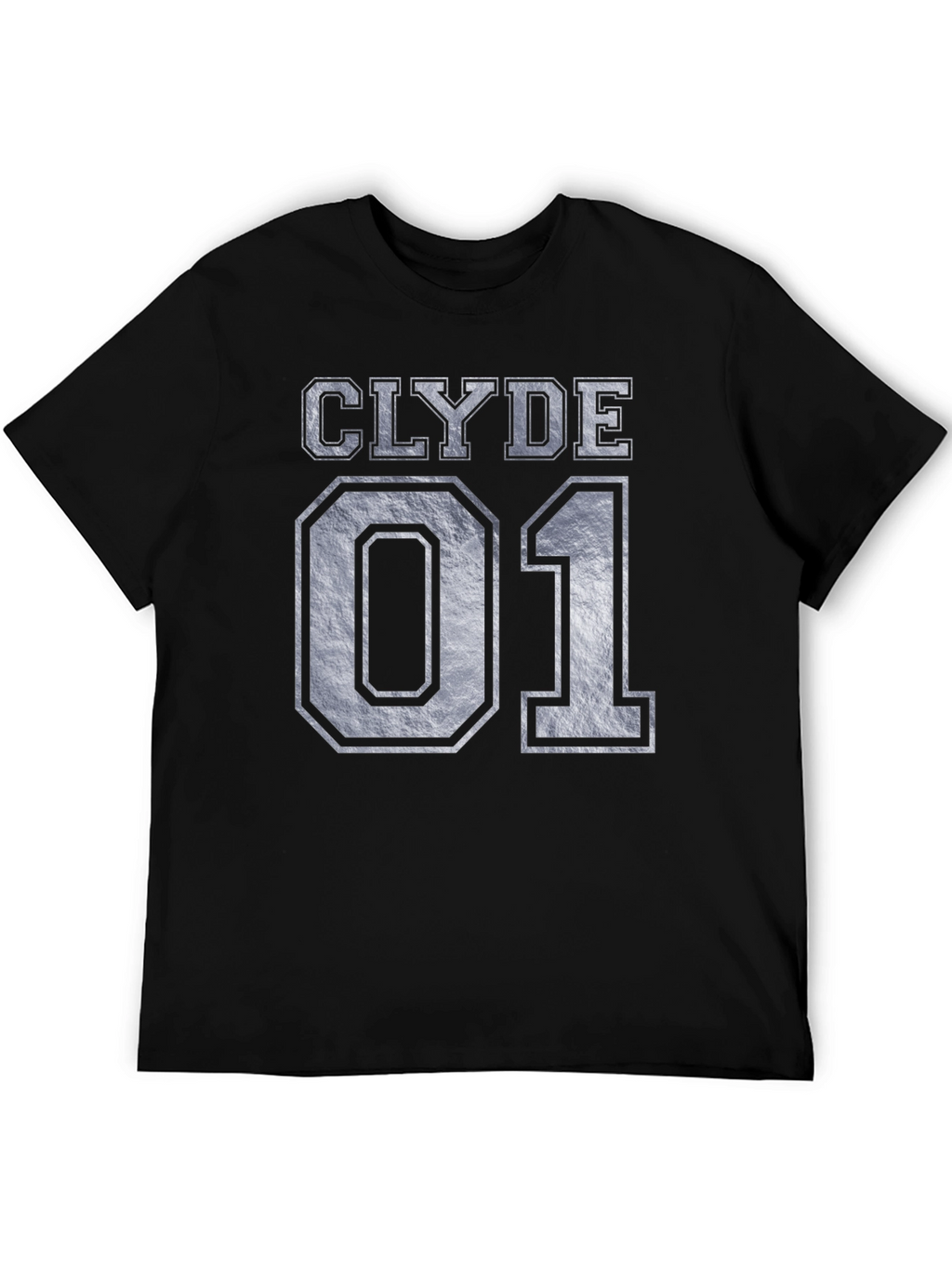 Clyde 01 Graphic Tee - Black Cotton Blend