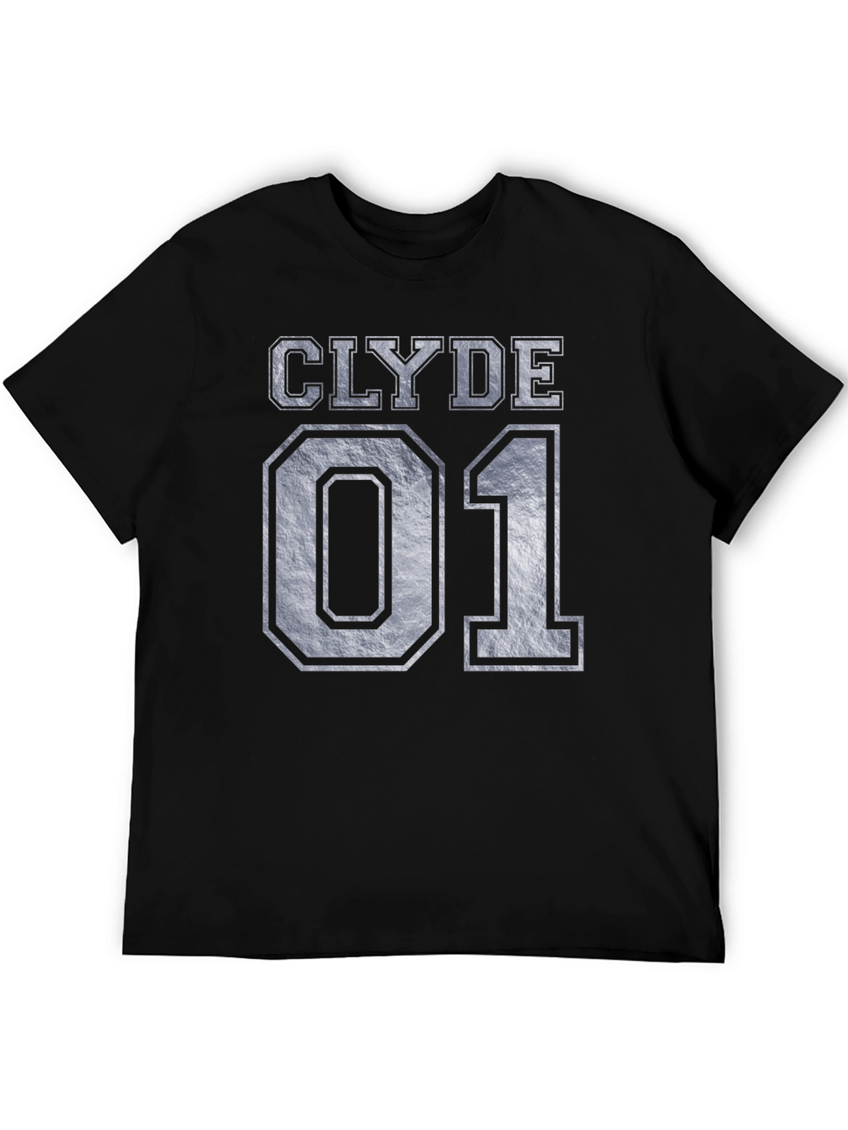Clyde 01 Graphic Tee - Black Cotton Blend