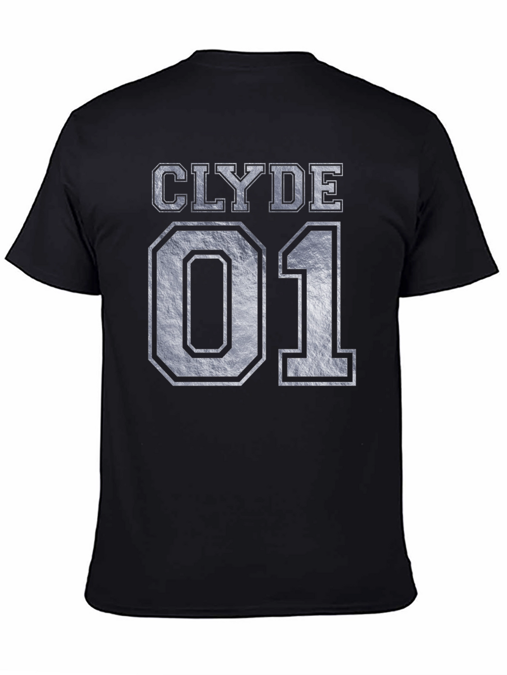 Clyde 01 Graphic Tee - Black Cotton Blend