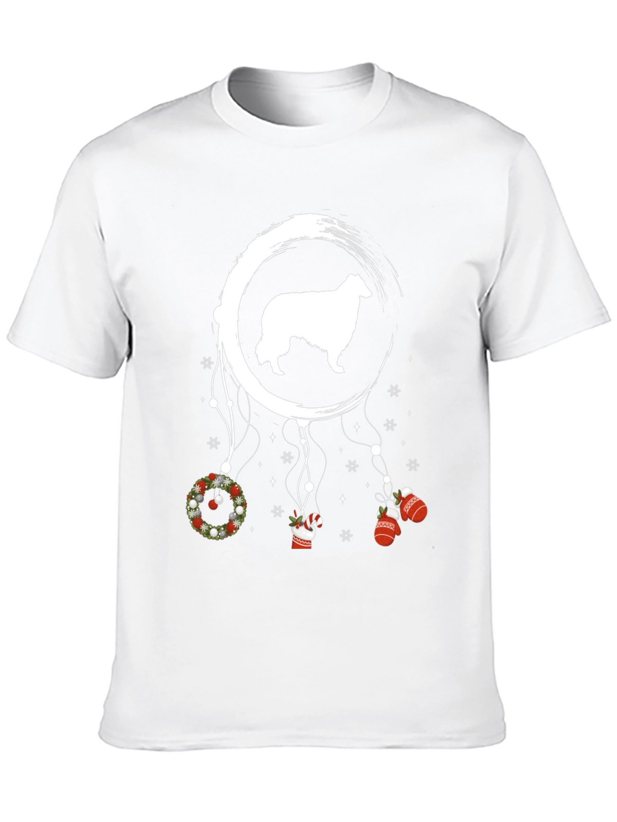 Dog Dreamcatcher Christmas T-Shirt