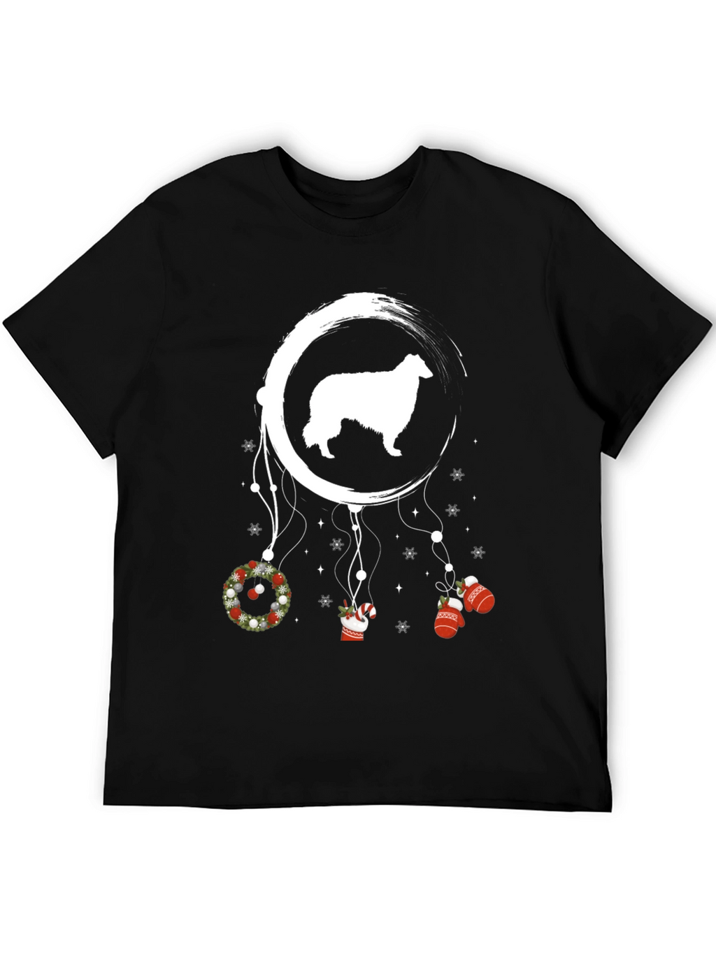 Dog Dreamcatcher Christmas T-Shirt