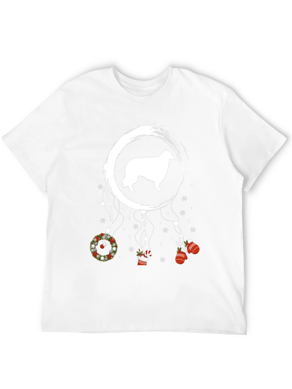 Dog Dreamcatcher Christmas T-Shirt