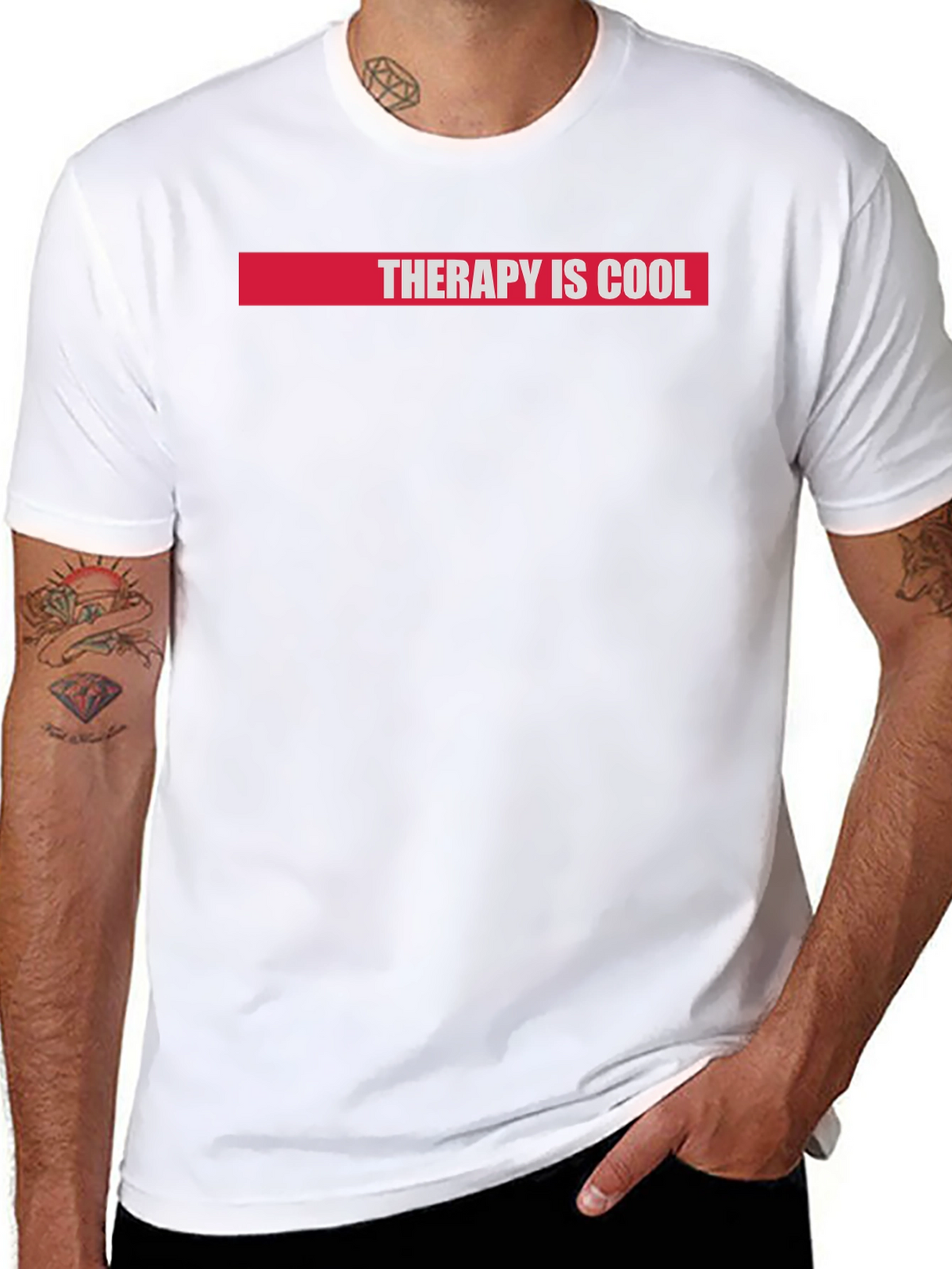 Therapy Is Cool Graphic T-Shirt