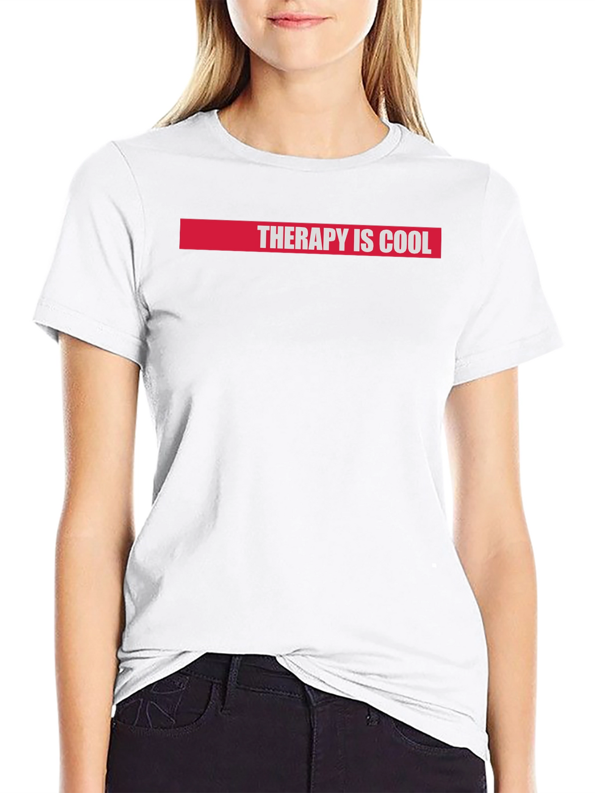Therapy Is Cool Graphic T-Shirt