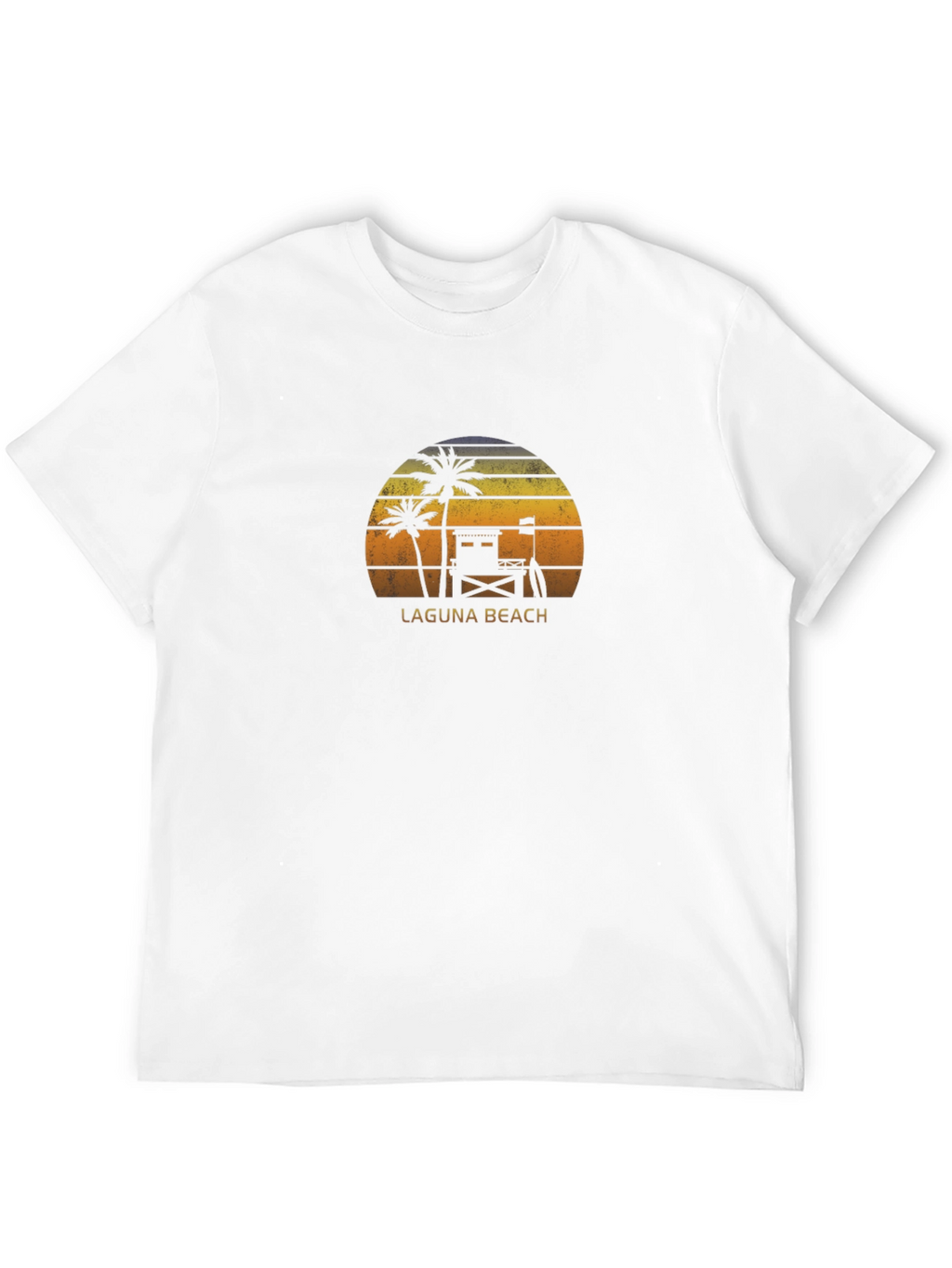 Laguna Beach Sunset Graphic T-Shirt