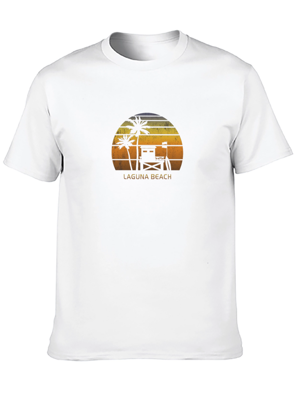 Laguna Beach Sunset Graphic T-Shirt