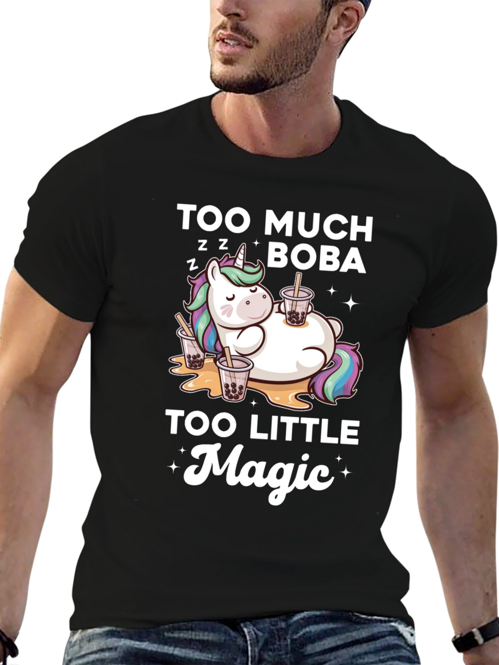 Too Much Boba Too Little Magic T-Shirt