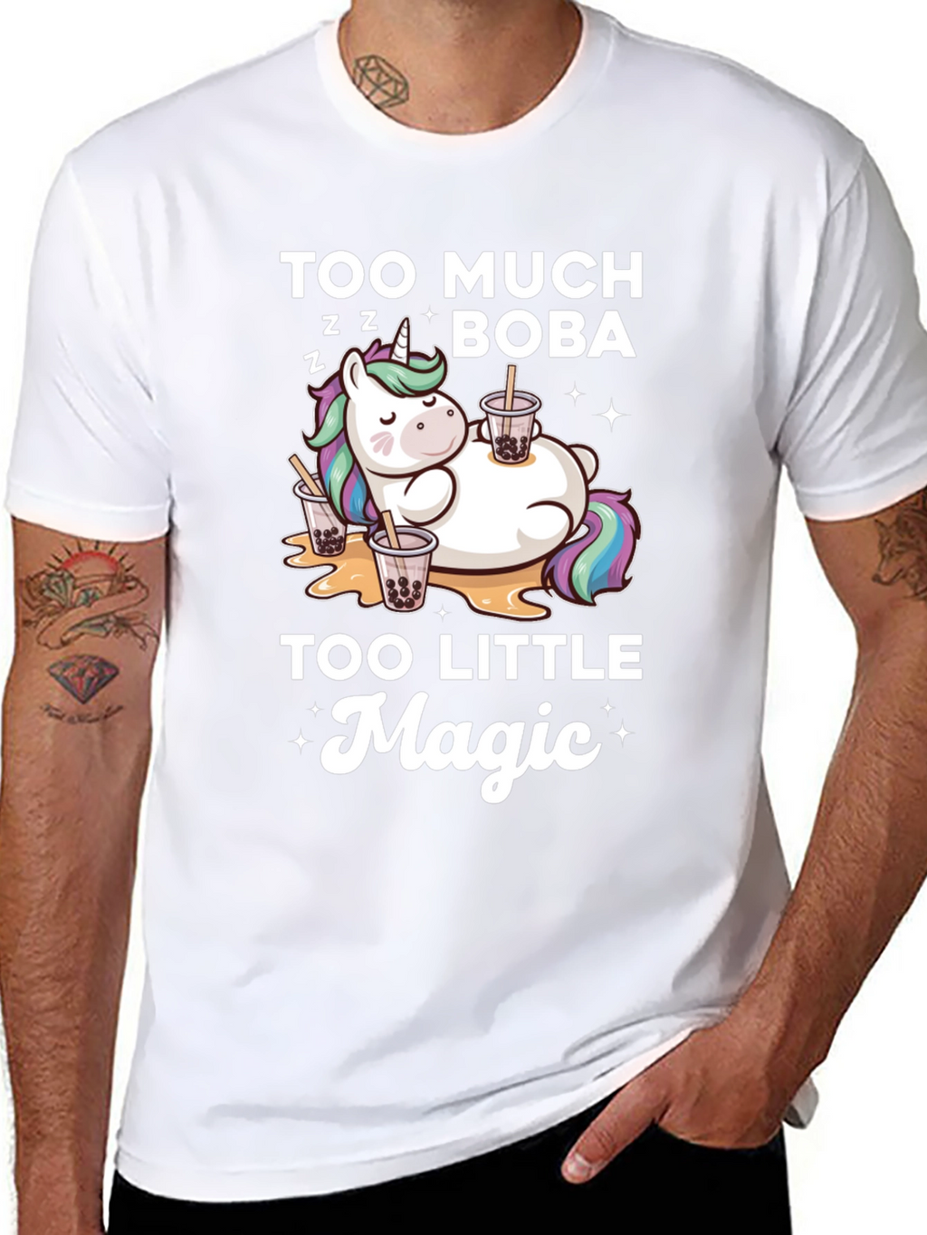 Too Much Boba Too Little Magic T-Shirt