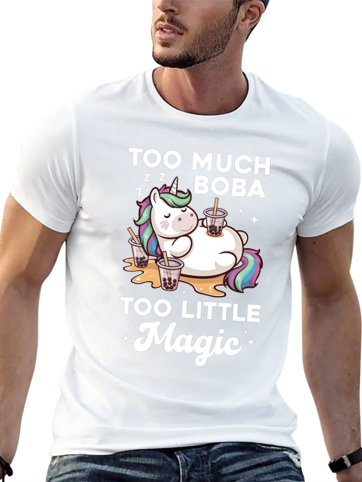 Too Much Boba Too Little Magic T-Shirt