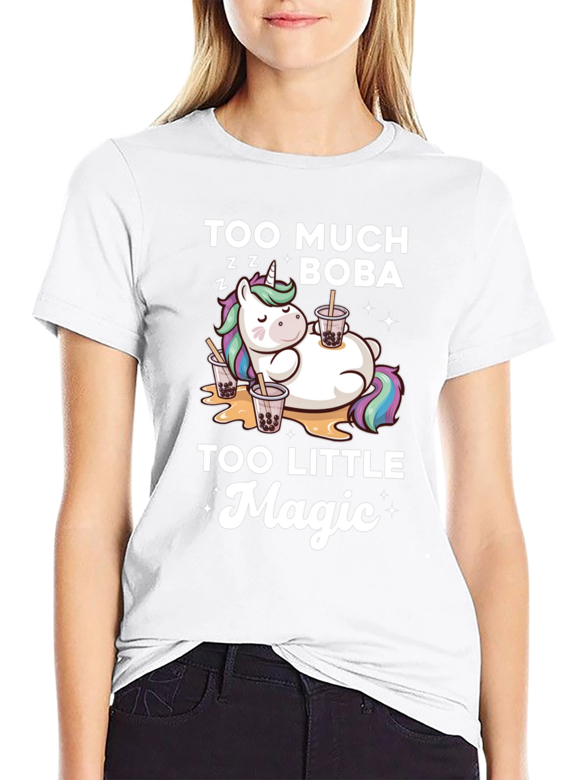 Too Much Boba Too Little Magic T-Shirt