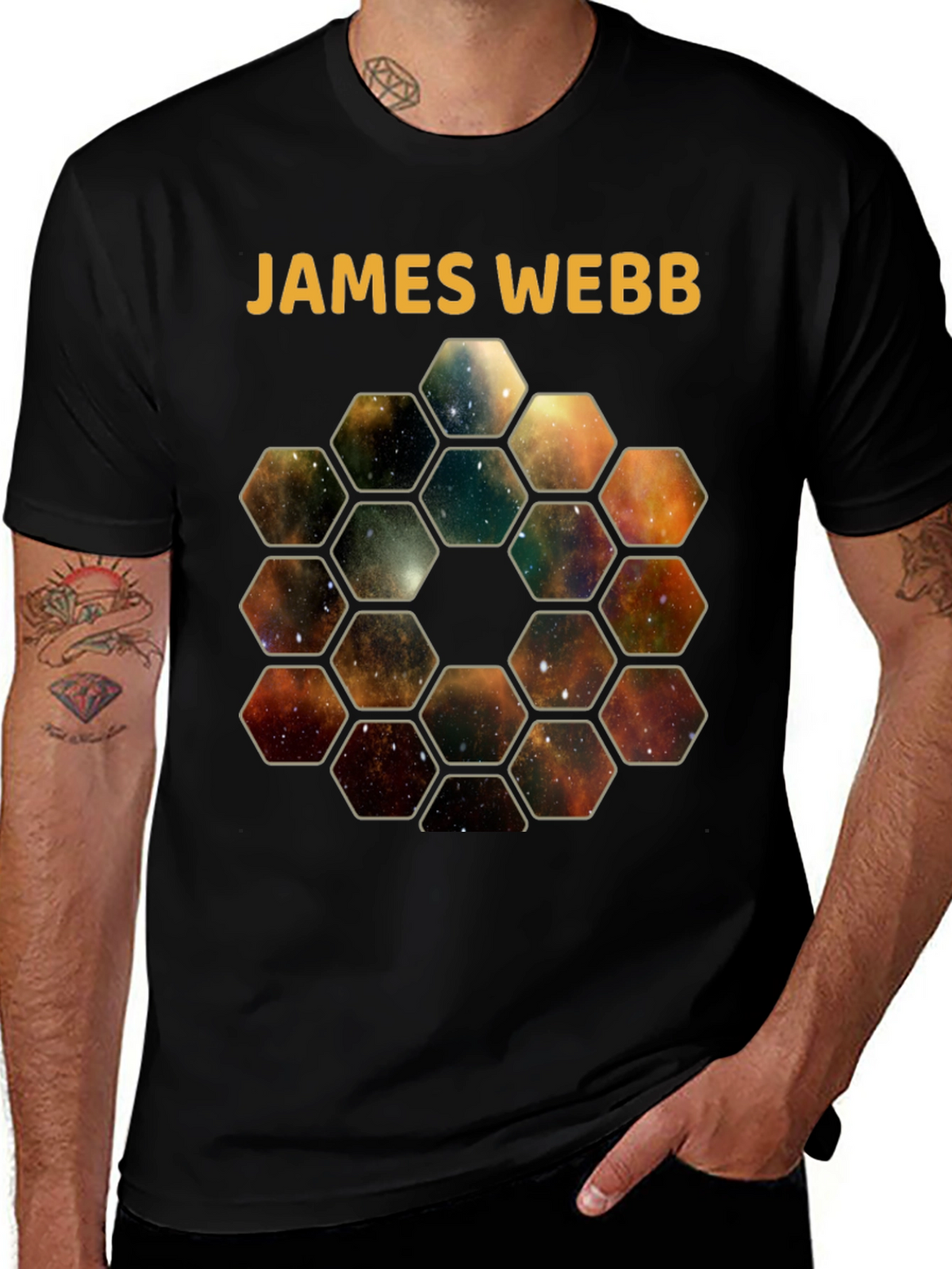 James Webb Telescope T-Shirt - Space Exploration Apparel
