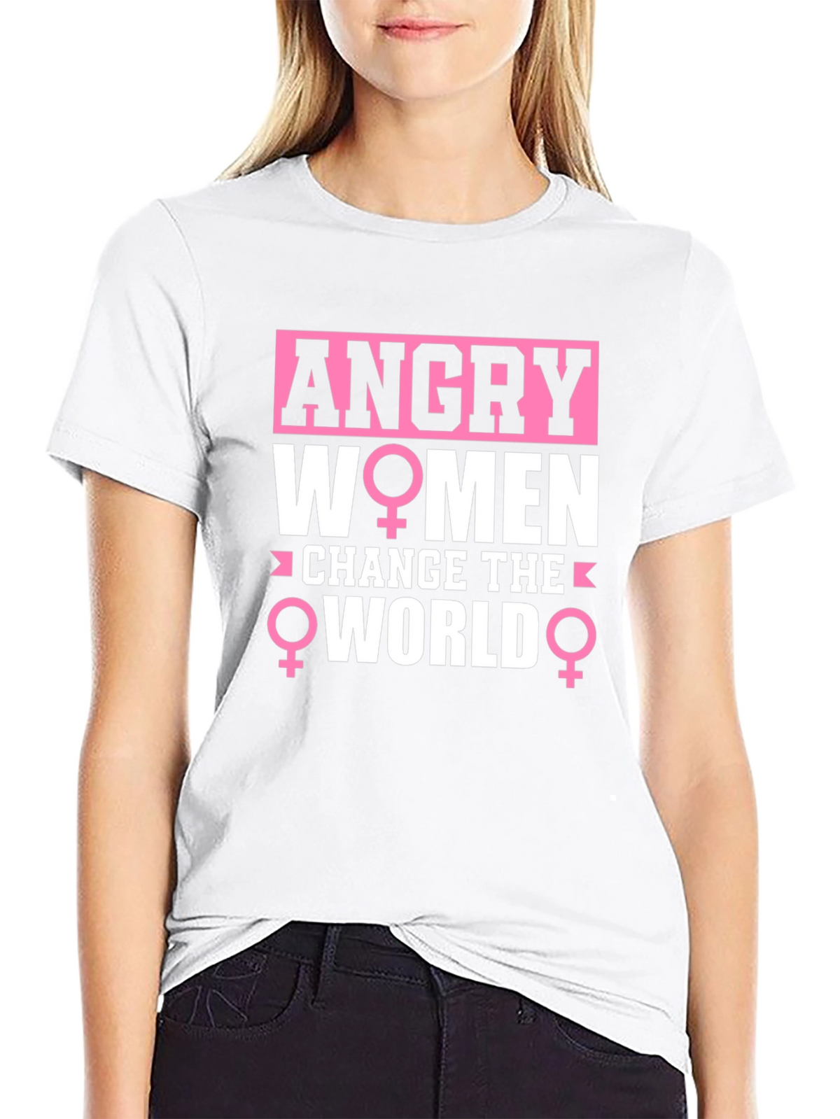 Angry Women Change the World Graphic Tee