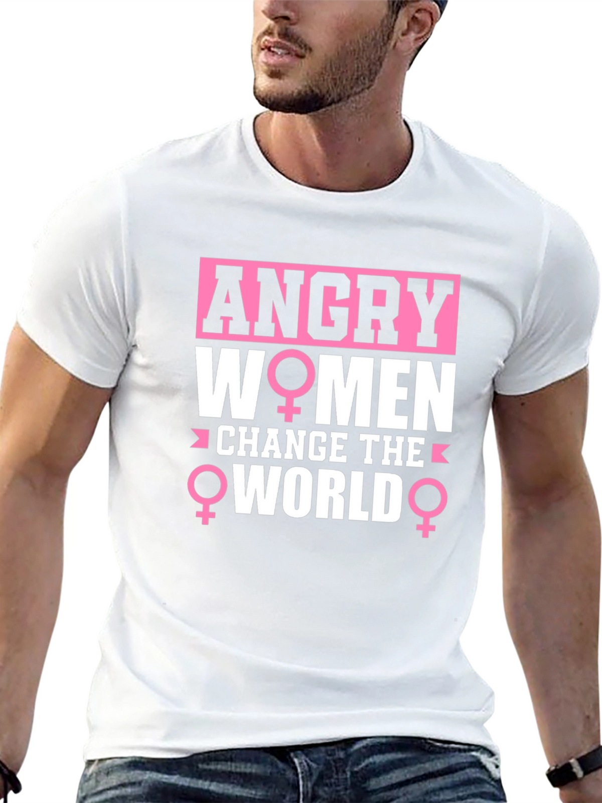 Angry Women Change the World Graphic Tee