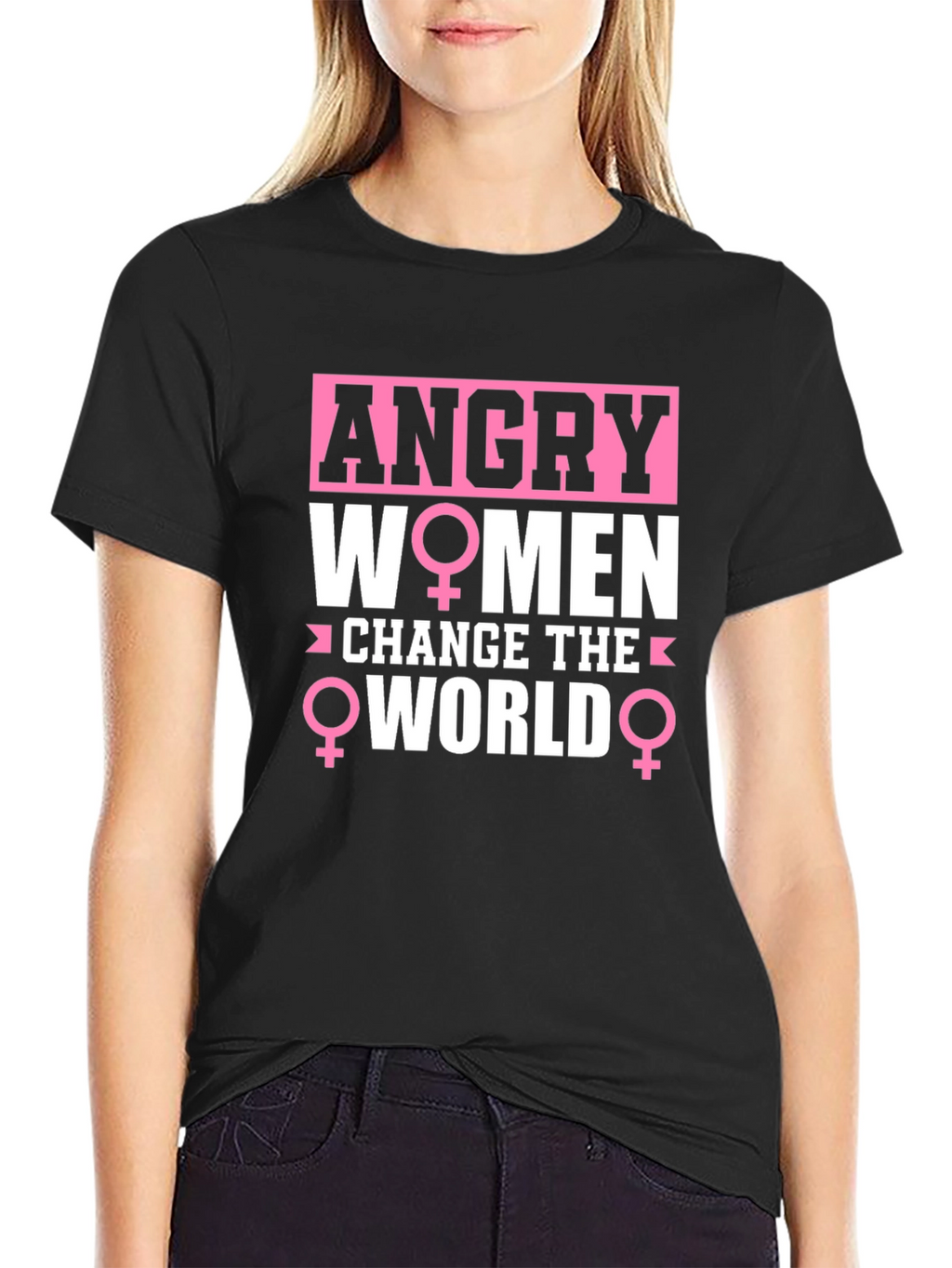 Angry Women Change the World Graphic Tee