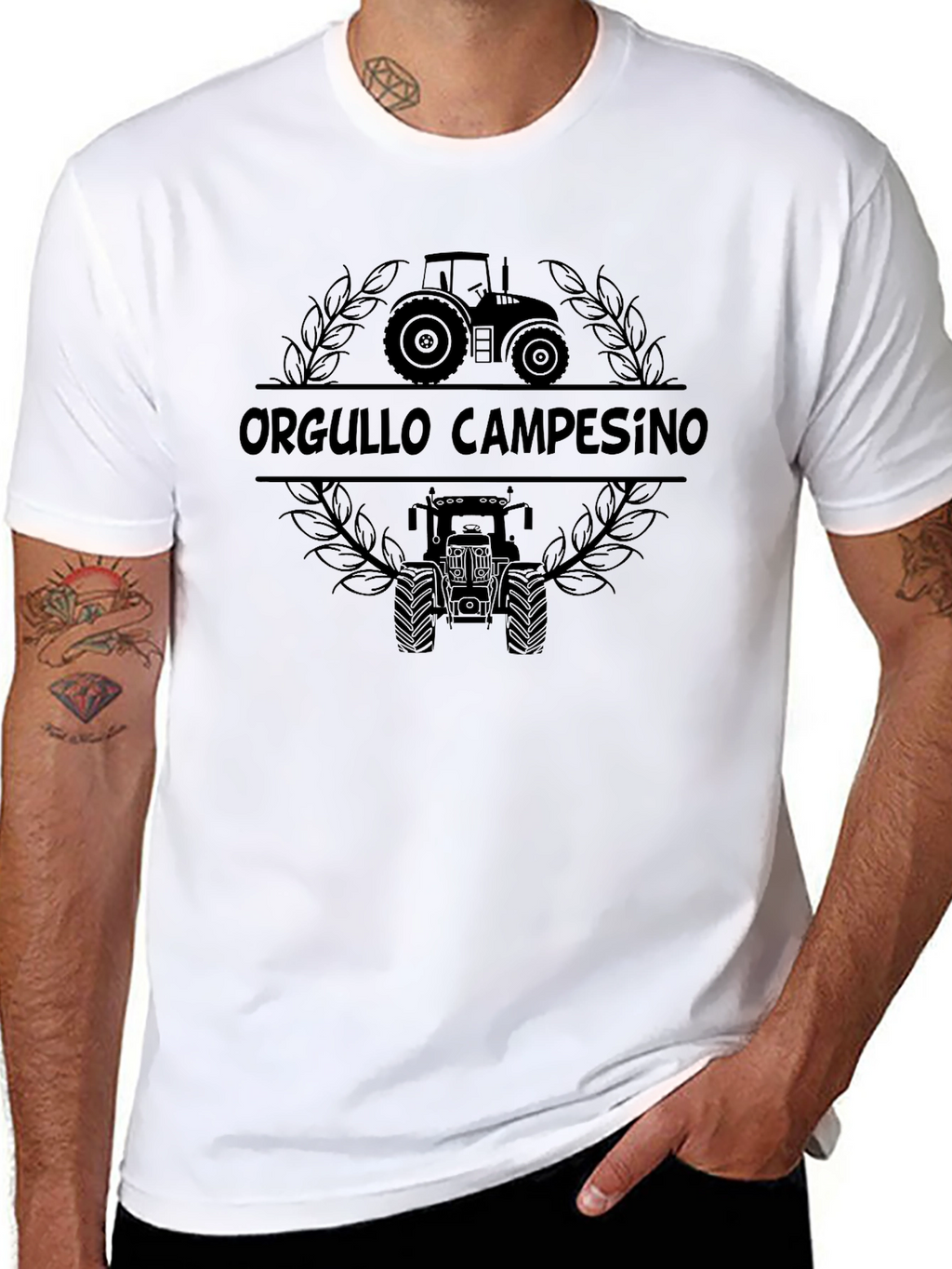 Orgullo Campesino Tractor Graphic Tee