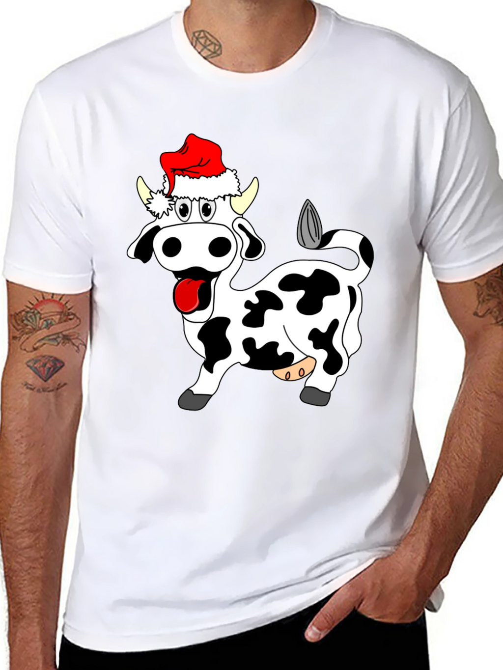 Cow Christmas T-Shirt