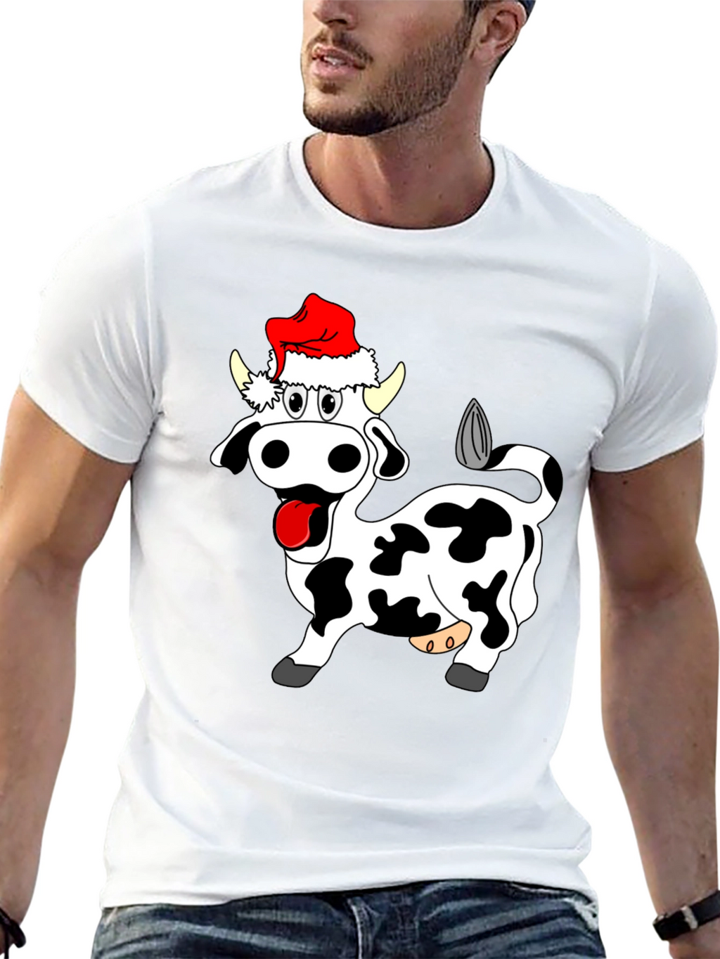 Cow Christmas T-Shirt