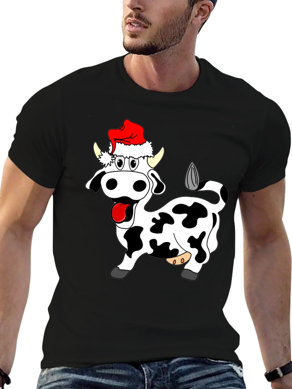 Cow Christmas T-Shirt